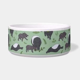 Tigela Janto da família Tapir em Verde