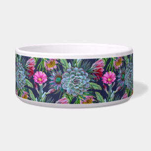 Tigela Jardim tropical dos Succulents