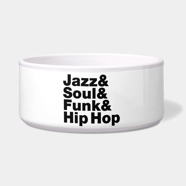 Tigela Jazz & Soul & Funk & Hip Hop (Frente)