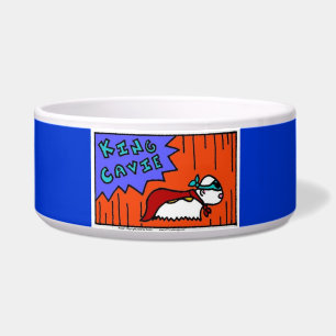 Tigela Jihn KING CAVIE Pet Bowl - Azul