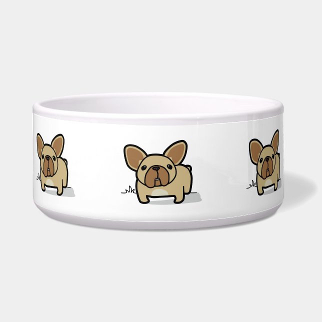 Tigela Jovem corça Frenchie (Frente)