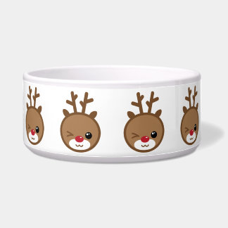 Tigela Kawaii Reindeer Pet Bowl