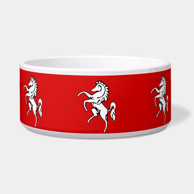 Tigela Kent County Flag Pet Bowl (Frente)