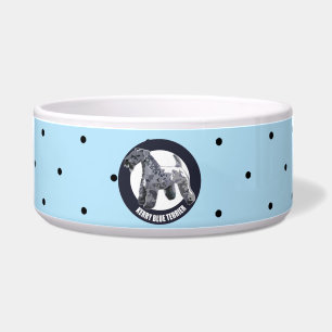 Tigela Kerry Blue Terrier