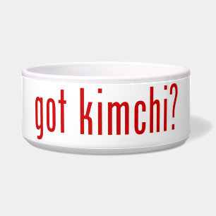 Tigela kimchi obtido?