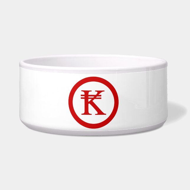 Tigela Laos Kip Lao / Sinal de dinheiro do Laos (Frente)