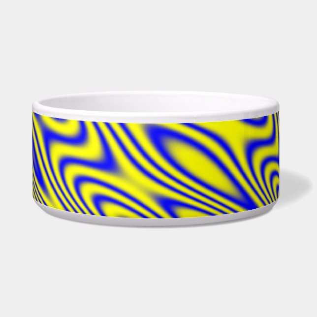 Tigela Lapis Lazuli Swirls Dog Bowl (Direita)