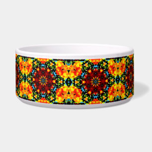 Tigela Laranja Floral
