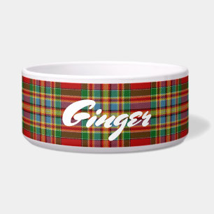 Tigela Legal Pets Scottish Clan Chattan Tartan