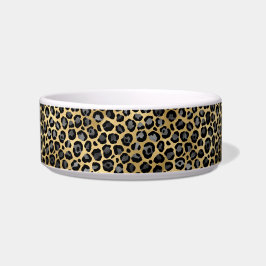 TIGELA LEOPARD ANIMAL PRINT 2 THEME PET BOWL