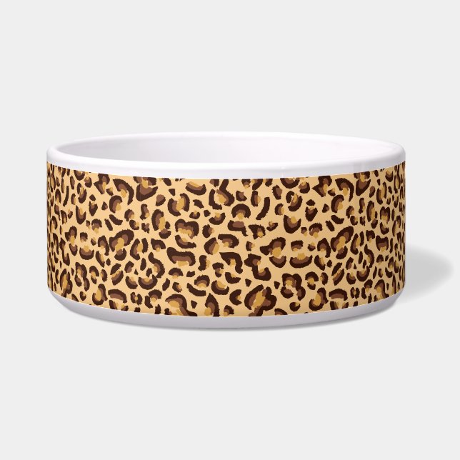 Tigela Leopard Print Pet Bowl (Direita)