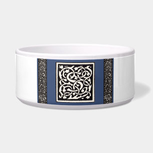 Tigela Letra Vintage Monograma S Art Nouveau