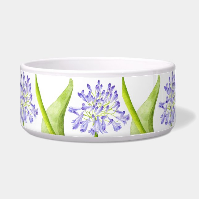 Tigela Lily do Nilo em uma Salad Bowl (Frente)