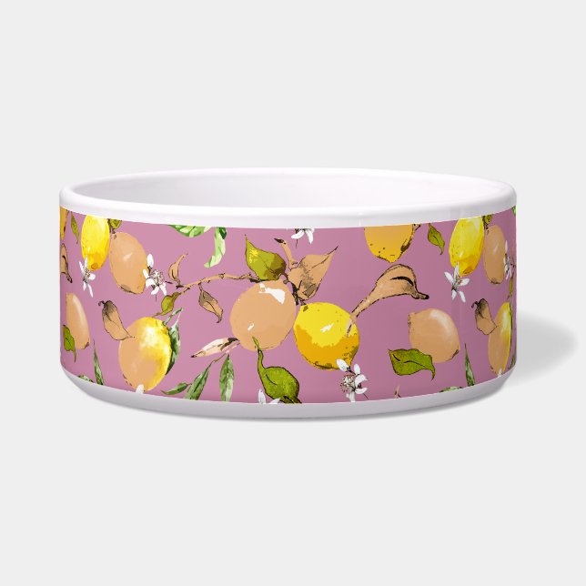 Tigela Limões de aquarelas 25 (Frente)