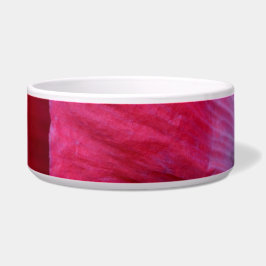 Tigela Linda Papoula Rosa e Roxa