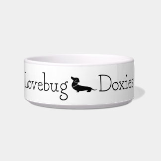 Tigela Logotipo Lovebug Doxies