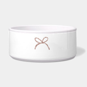 Tigela Logotipo personalizado simples e elegante aqui cl