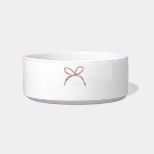 Tigela Logotipo personalizado simples e elegante aqui cl