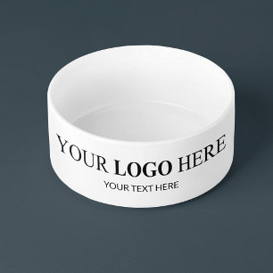 Tigela Logotipo Promocional Personalizado – Sem Pedido Mí