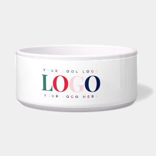 Tigela Logotipo Retângulo da Empresa Personalizada Colori