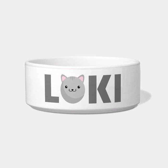 Tigela Loki Cat Bowl (Frente)