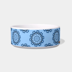 Tigela Lotus Mandala (Azul)