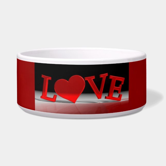 Tigela Love Pet Bowl (Frente)