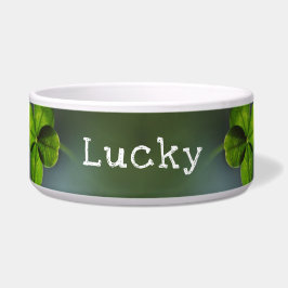 Tigela Lucky Green Four Folha Clover