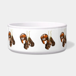 Tigela Luvas e capacete para "in a box"