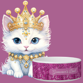 Tigela Luxuoso Brilho Rosa Quente Falso Lantejoula Person