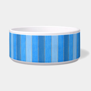 Tigela Madeira de cor azul de estilo náutico