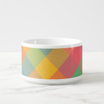 Madras Breeze - Xadrez Diagonal Chili Bowl