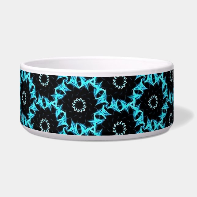 Tigela Mandala Azul Elétrica (Frente)