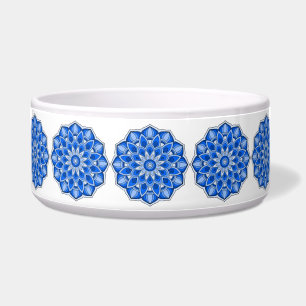 Tigela Mandala em azul