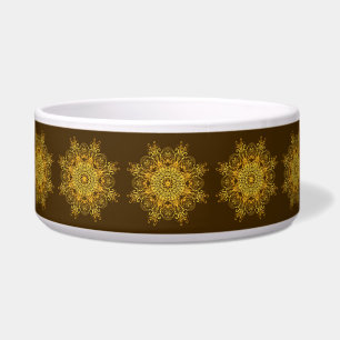 Tigela Mandala. floral étnico