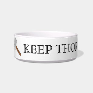 Tigela Mantenha o Thor em Thorsday! Pet a bacia