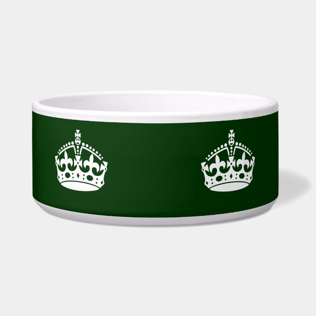 Tigela Manter CALM CROWN na Floresta Verde Personalizar I (Frente)