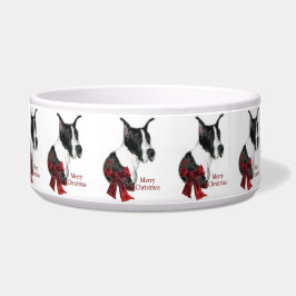 Tigela Mantle Great Dane Christmas