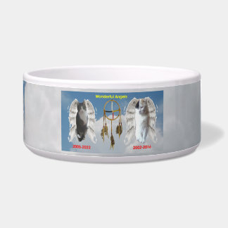 Tigela Maravilhosa Anjos Cerâmicos Grande Pet Bowl