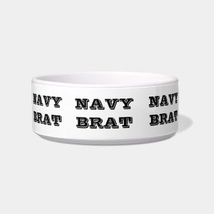 Tigela Marinho Pet Bowl Brat