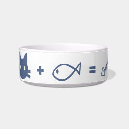 Tigela Matemática de gatos