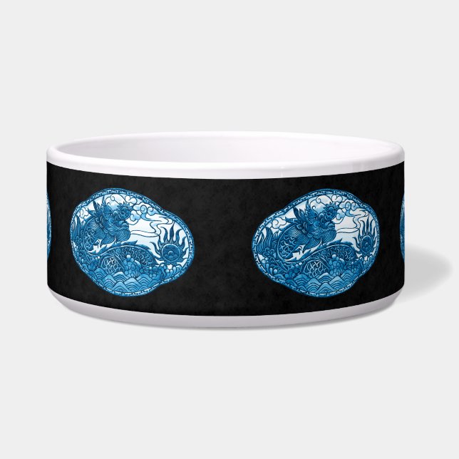 Tigela Medalha Turquesa Blue Dragon (Frente)