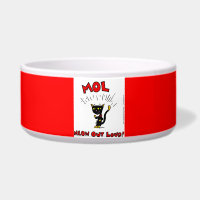 Mel "MOL: MEOOUT LOUD" Pet Bowl