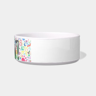 Tigela Meow! Bacia do gato (único Meow!)