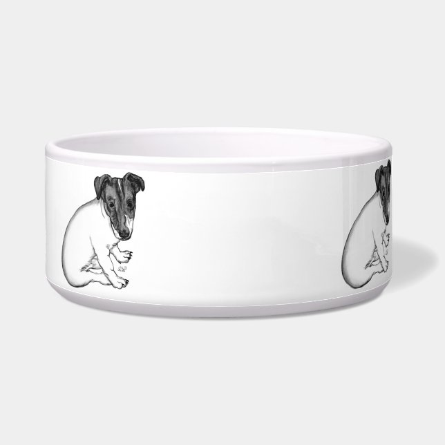 Tigela Meu cão bonito pequeno - filhote de cachorro de (Esquerda)