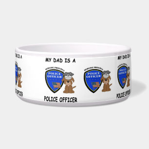 Tigela Meu Pai de Polícia