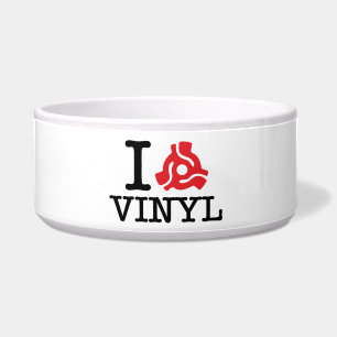 Tigela Mim vinil de 45 adaptadores