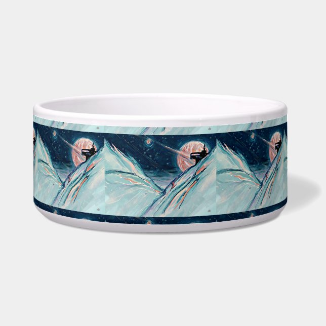 Tigela Minha futura casa no espaço (Frente)