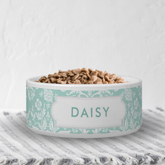 Tigela Mint Damask