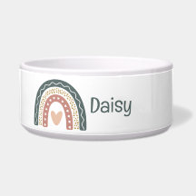 Monograma Arco-íris Boêmio para Alimentação de Ani